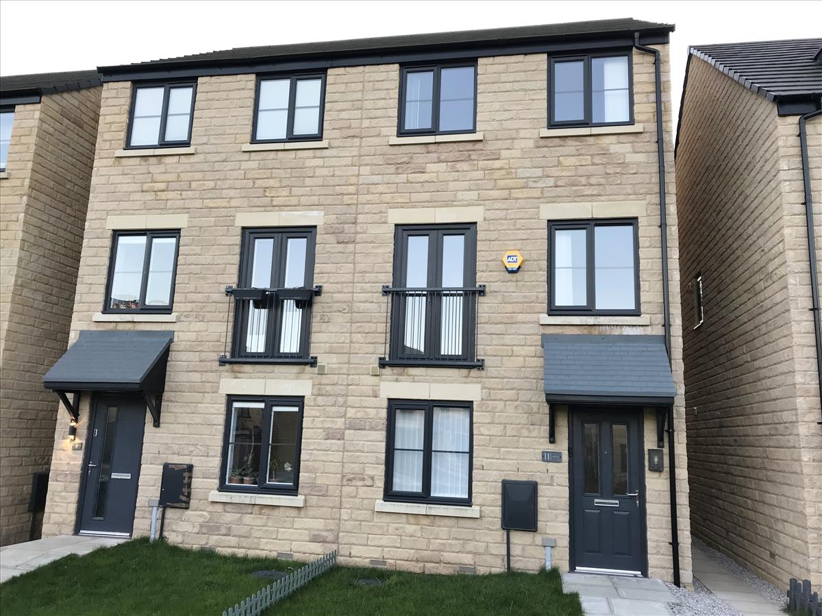 External and front garden