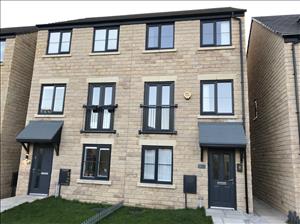 External and front garden