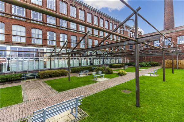 Communal garden area