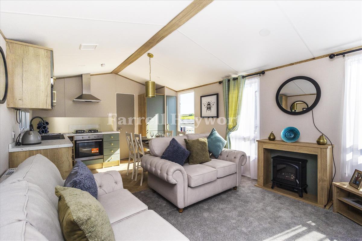 Open plan living view 2