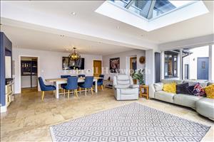 Open plan living view 2