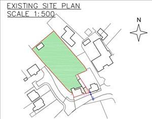 Existing site plan 