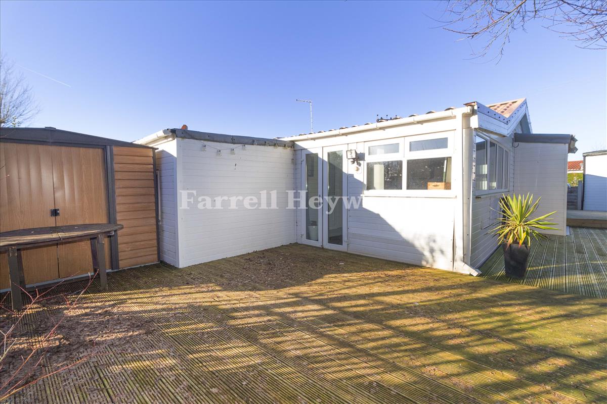 Rear Decking area view 2