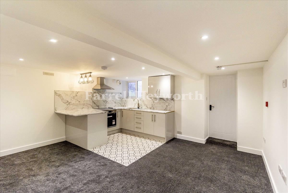 Open plan living view 2