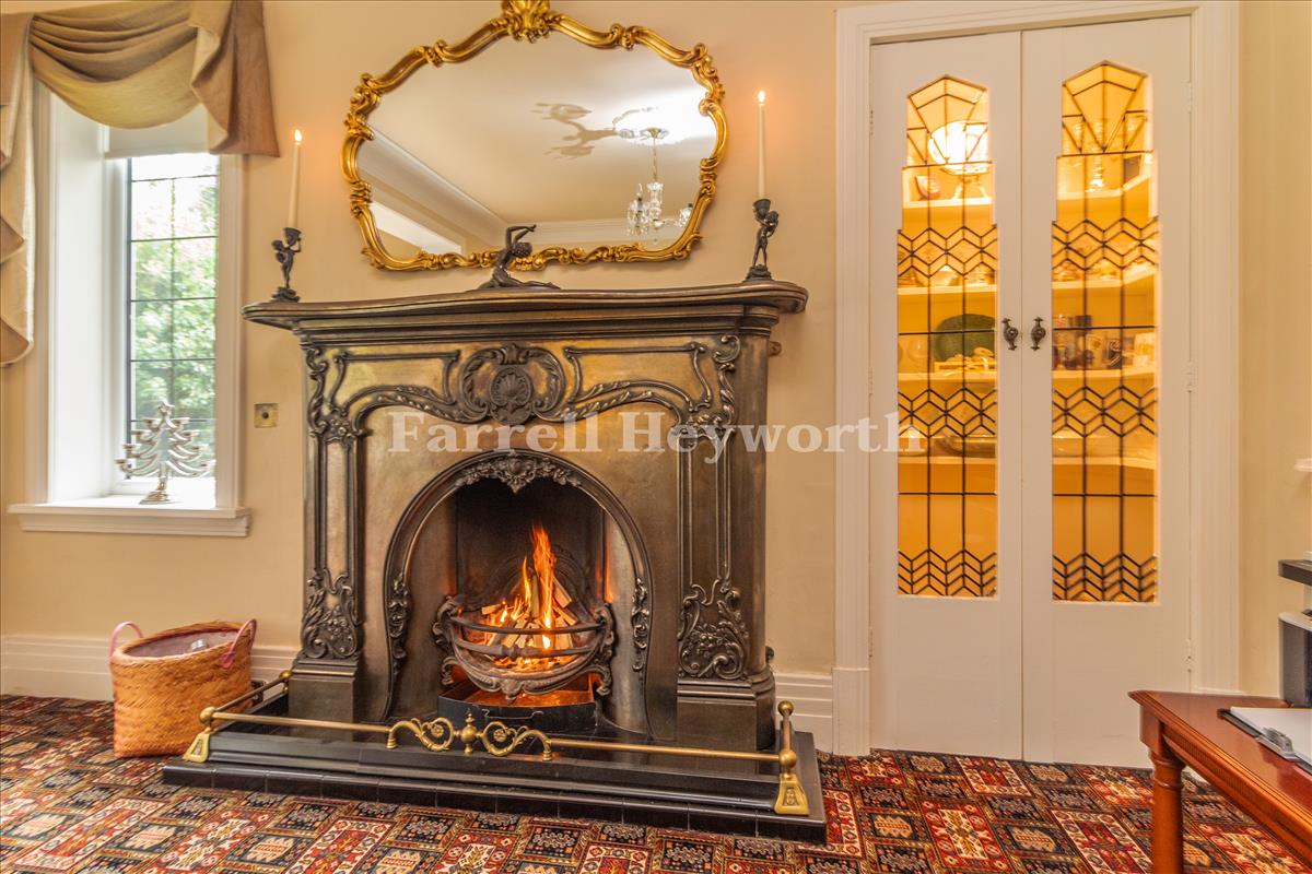 Dining Room Fireplace