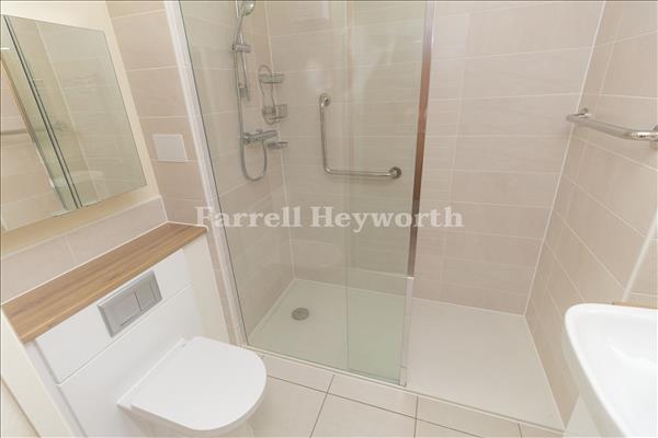 Shower room view 3