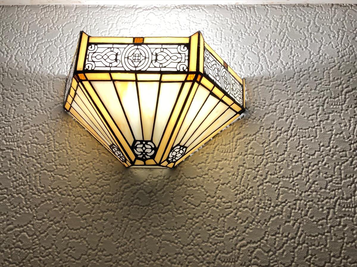 Conservatory wall mouted light