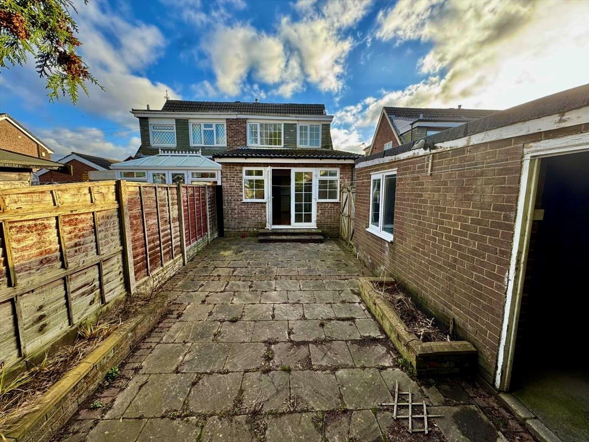 Rear garden