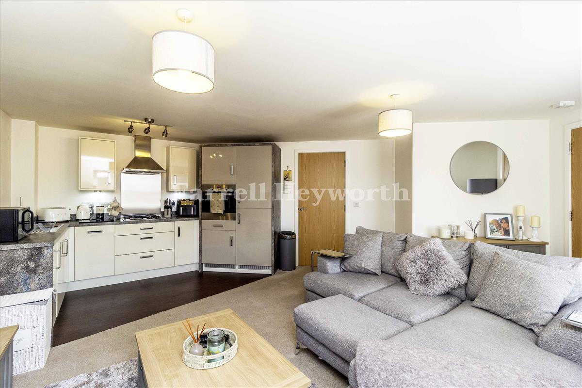 Open plan living view 2