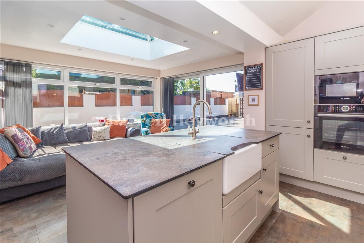 Kitchen family room image 3