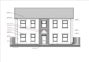 PROPOSED REAR ELEVATION