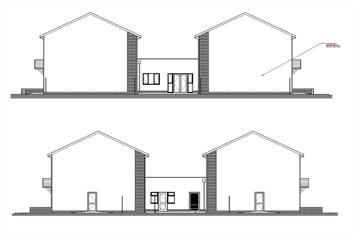 PROPOSED SIDE ELEVATION