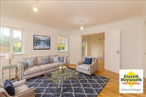 Lounge virtial staging pic