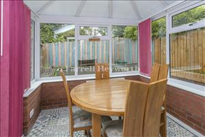 Dining sun room