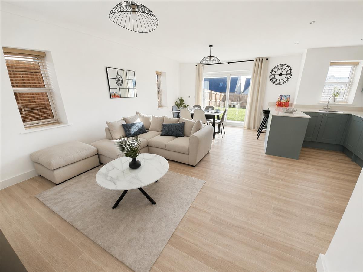 Living Space Onto Garden