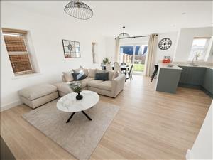 Living Space Onto Garden