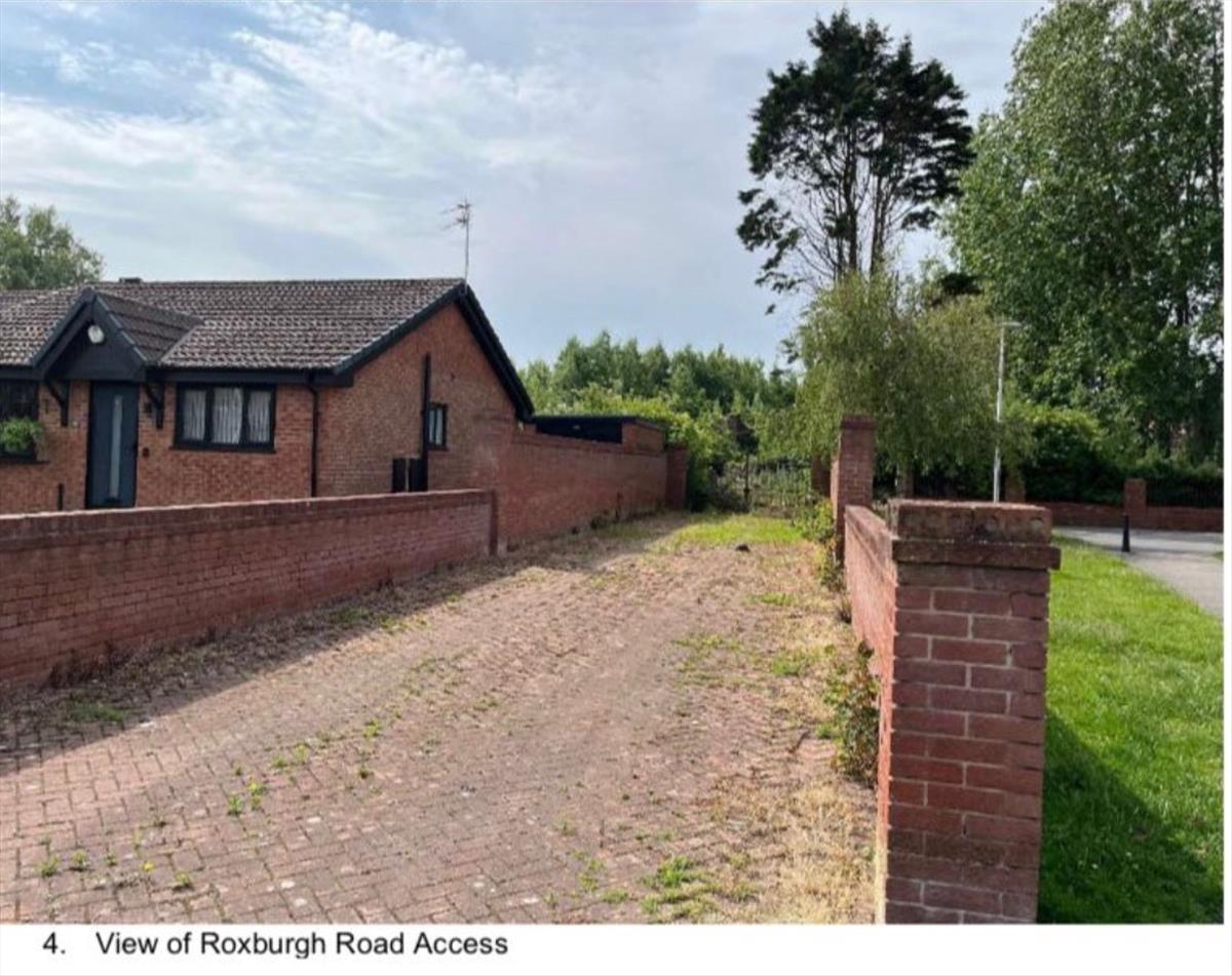 View of Roxburgh Road Access