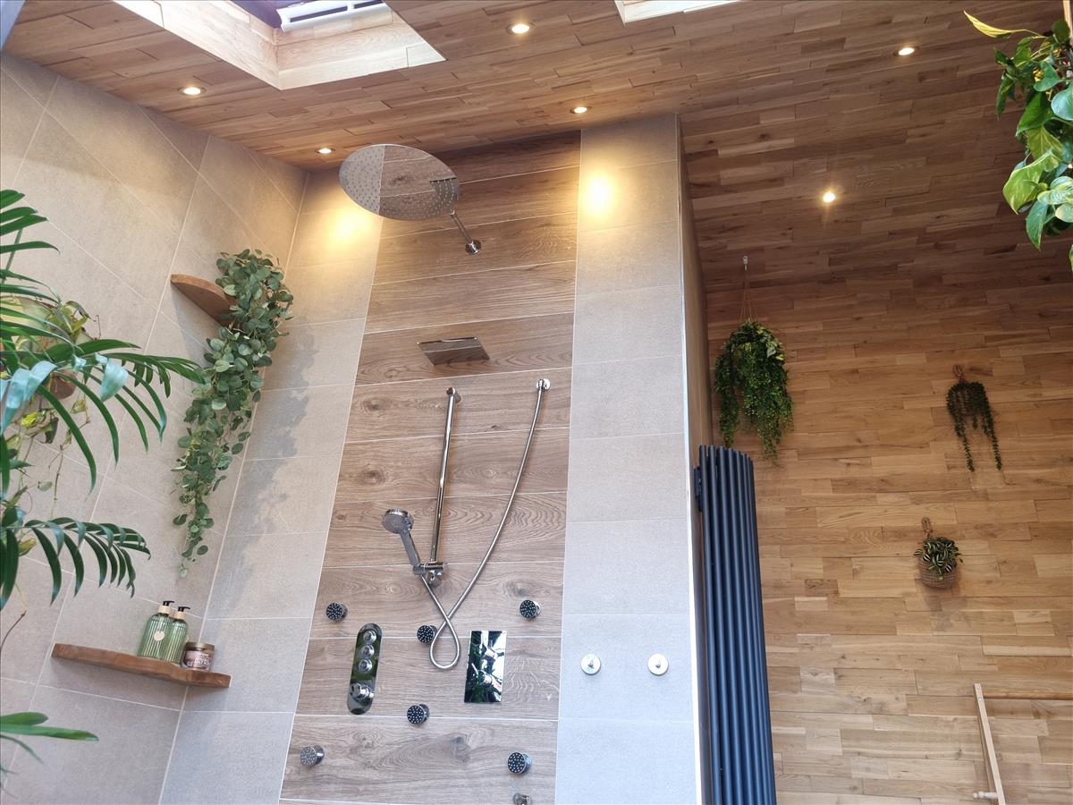 Rain and Waterfall Shower