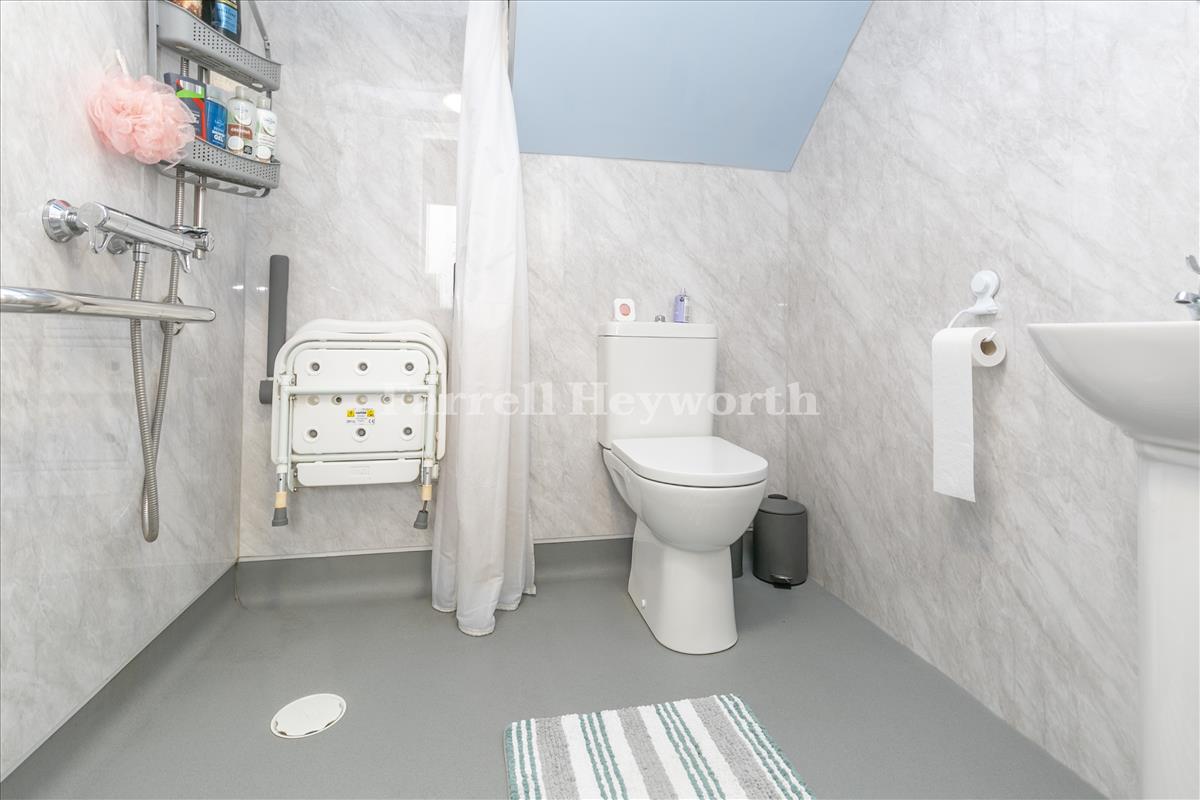 Downstairs shower room