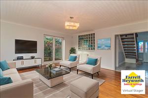 Reception Room One Virtual Staging