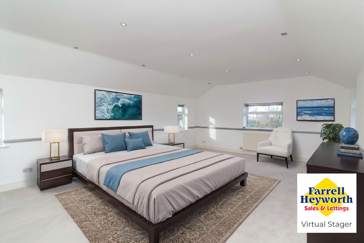 Master Bedroom Virtual Staging