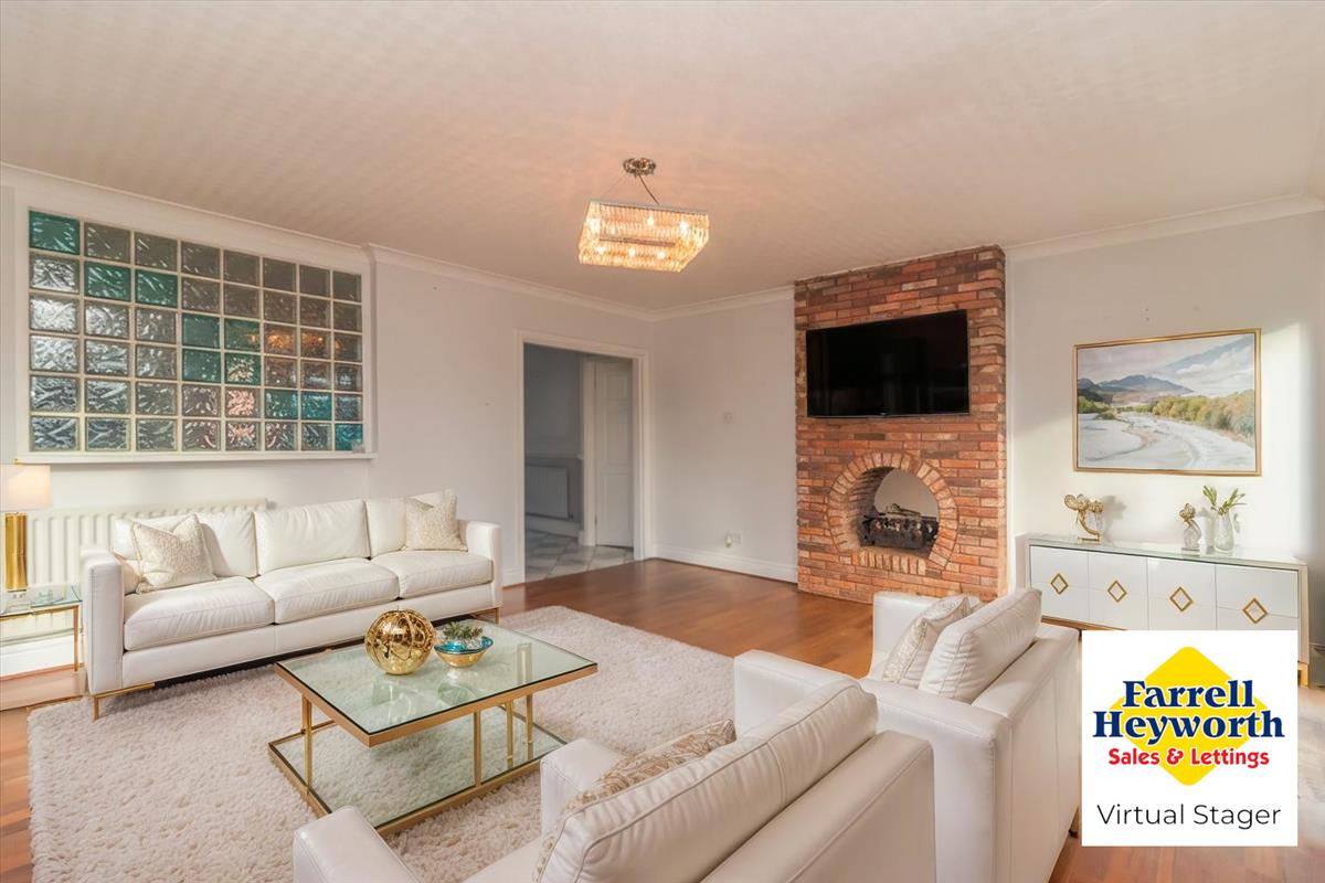 Reception Room One Virtual Staging 2