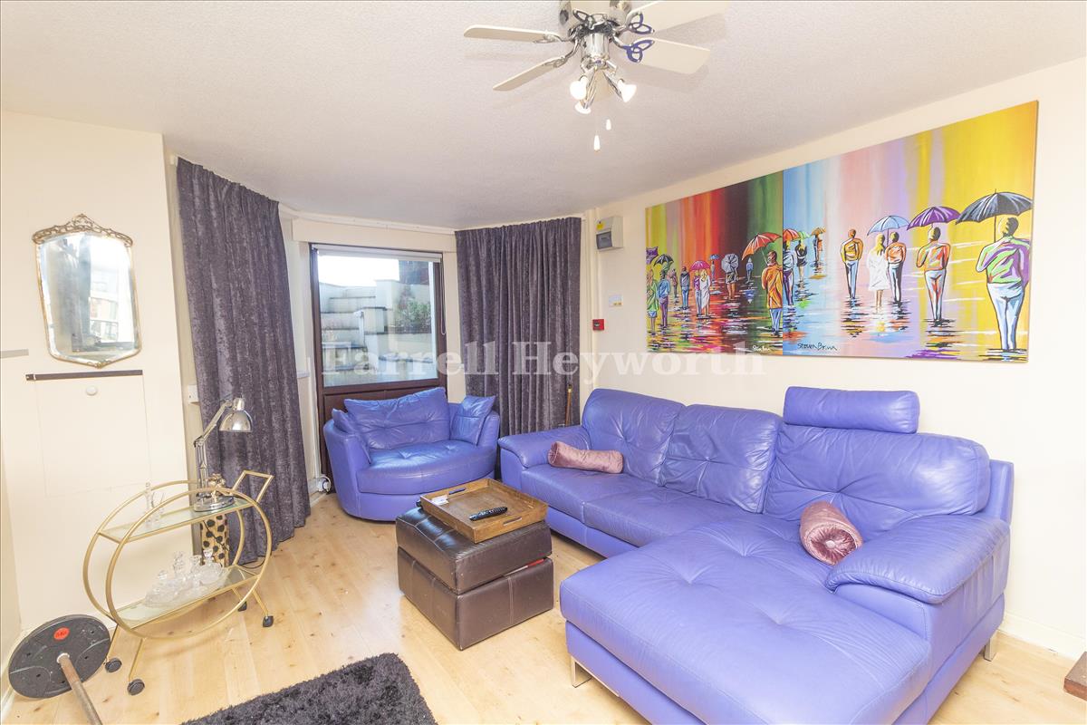 Basement Flat Lounge view 2