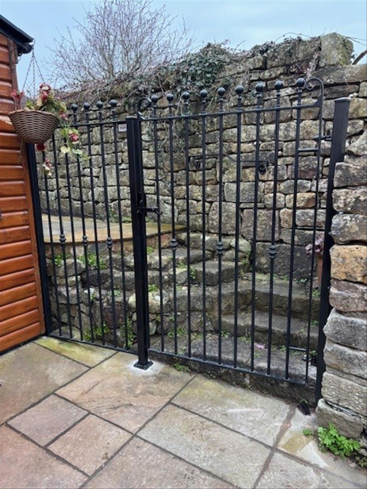 Private Gated Access To Garden