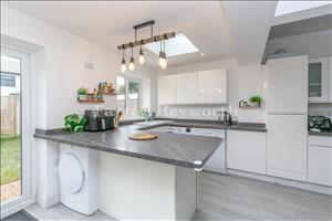 Kitchen diner family room view 6