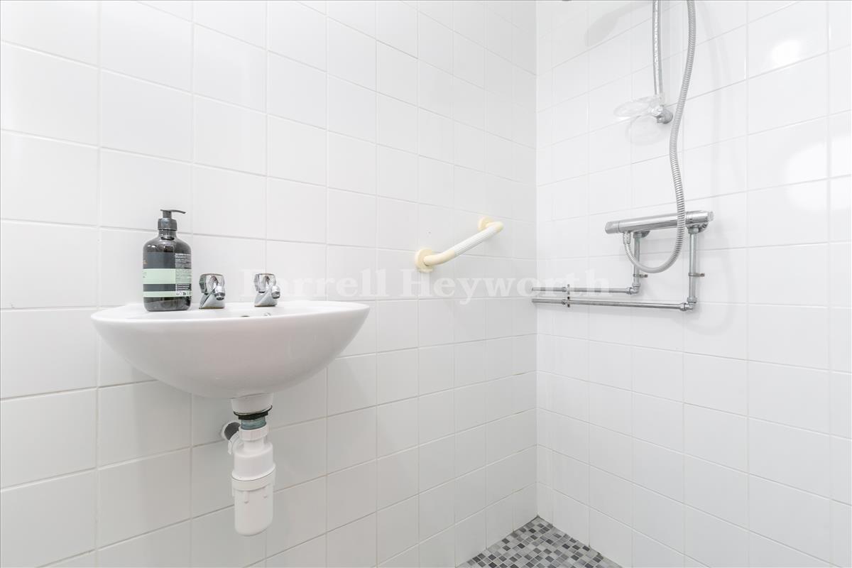 Toilet shower downstairs view 2