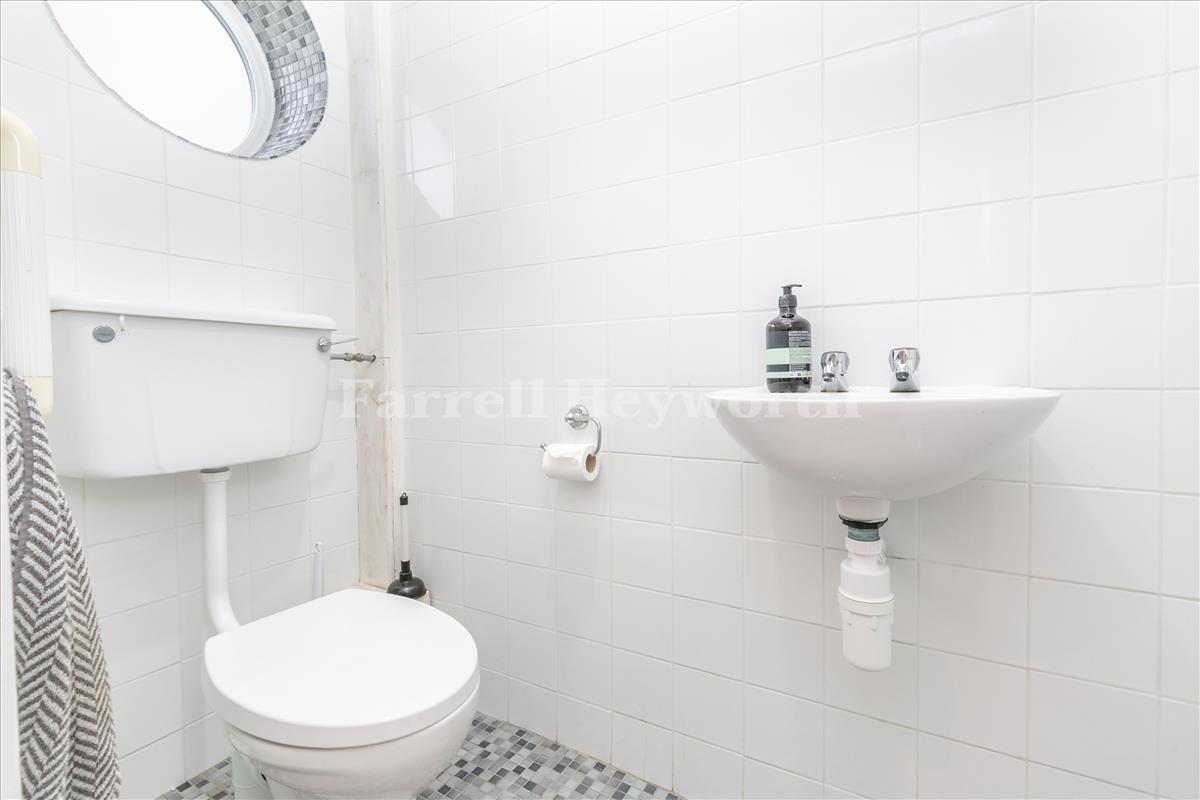 Toilet shower downstairs