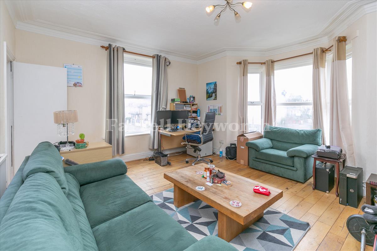 First floor flat reception view 2