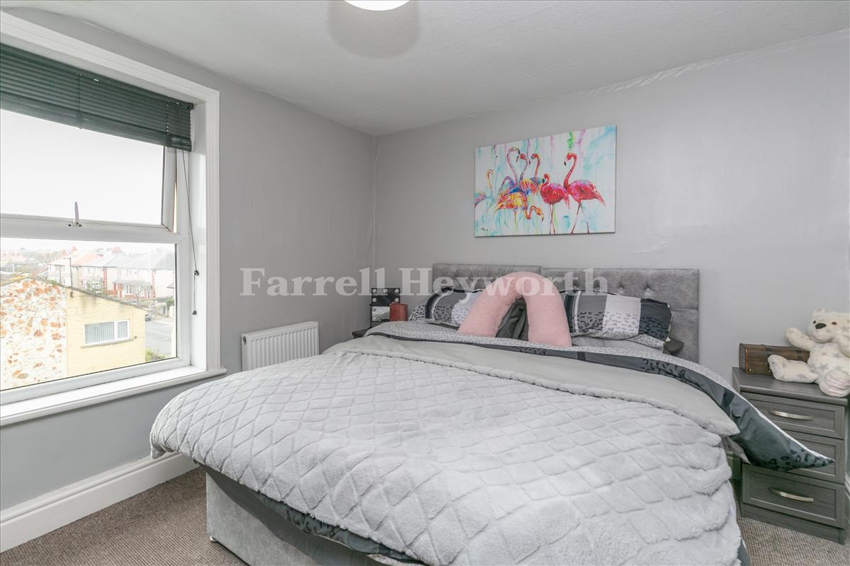 Top floor flat bedroom view 2