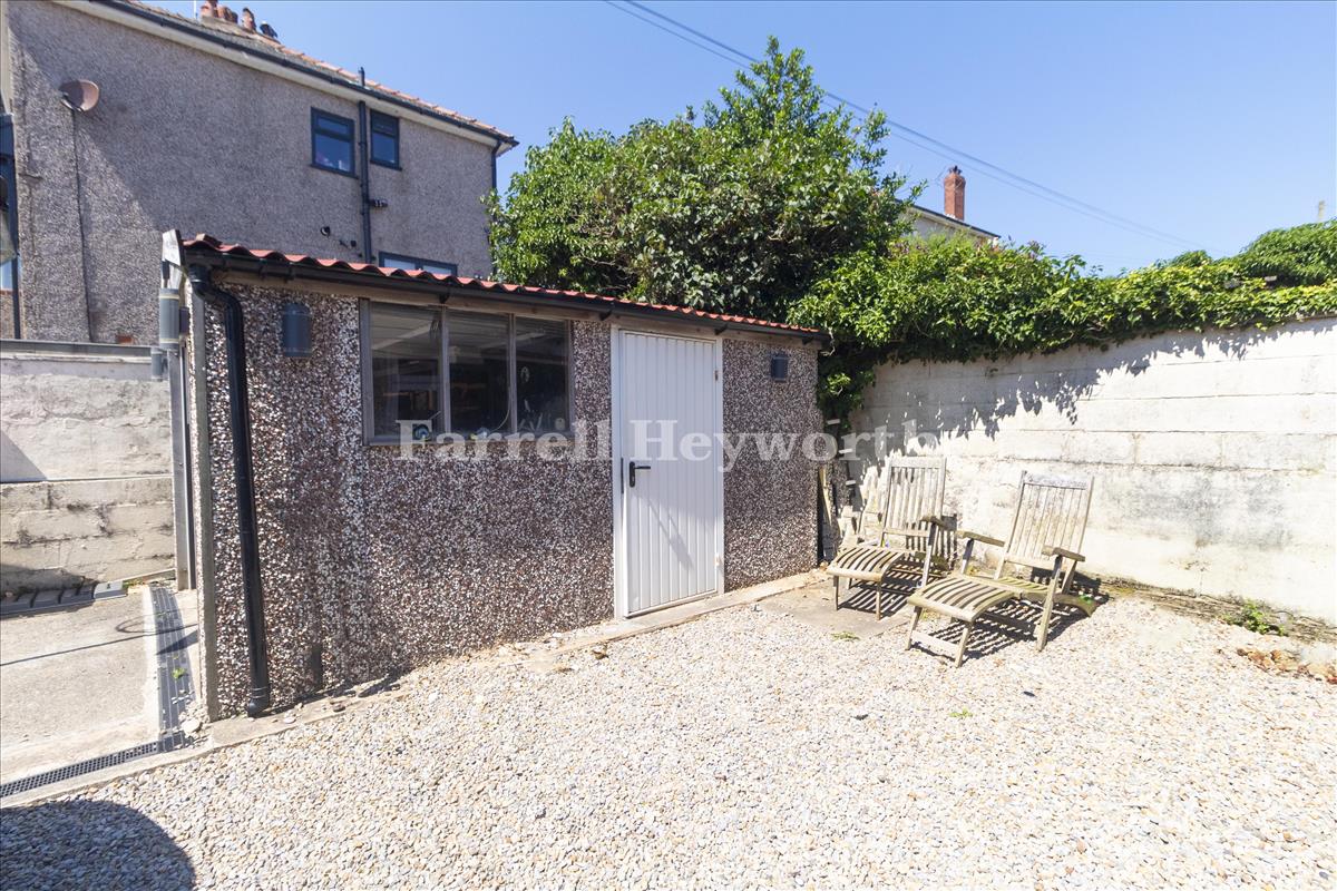 Driveway and garage
