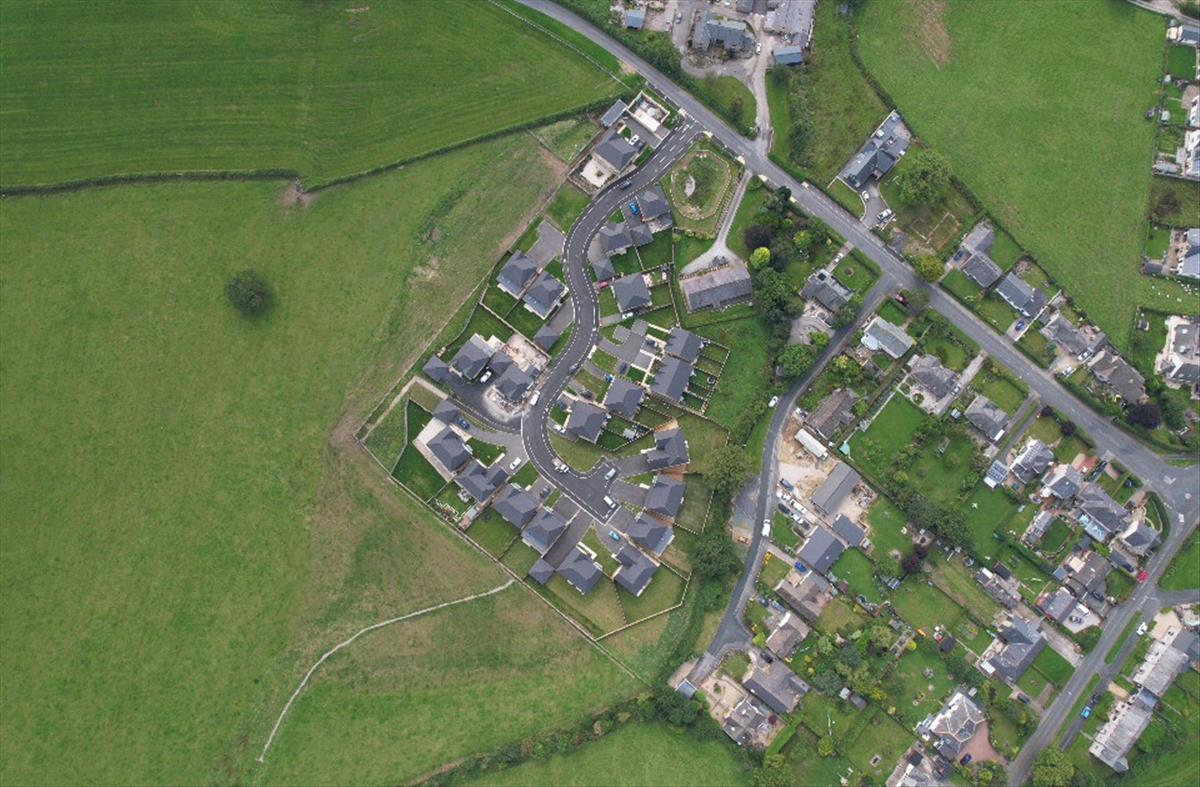 Bowland Rise From above