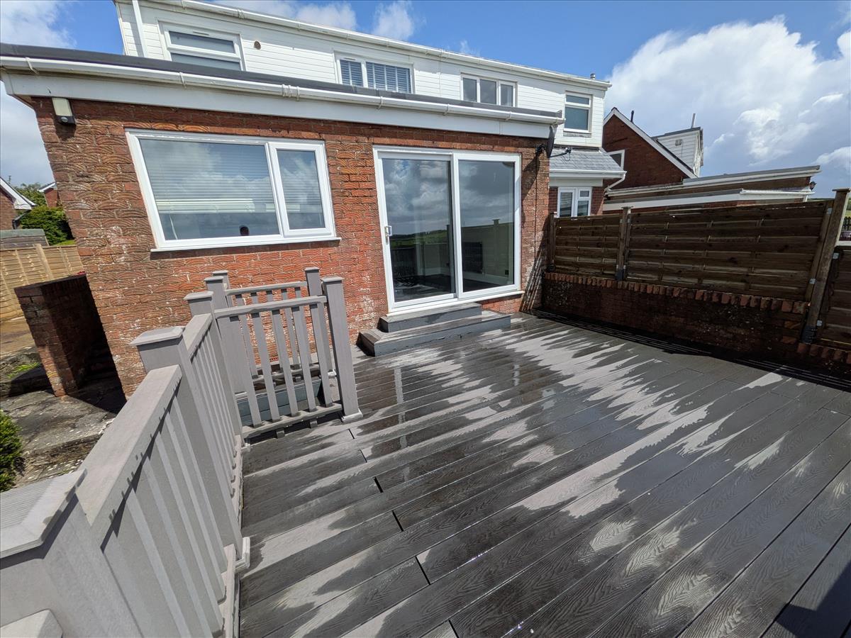 Rear Decking View