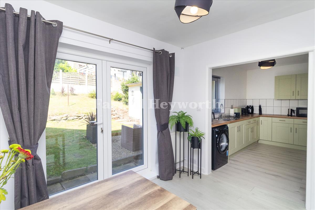 Kitchen and dining area