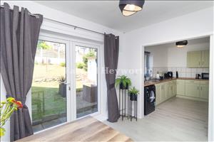 Kitchen and dining area