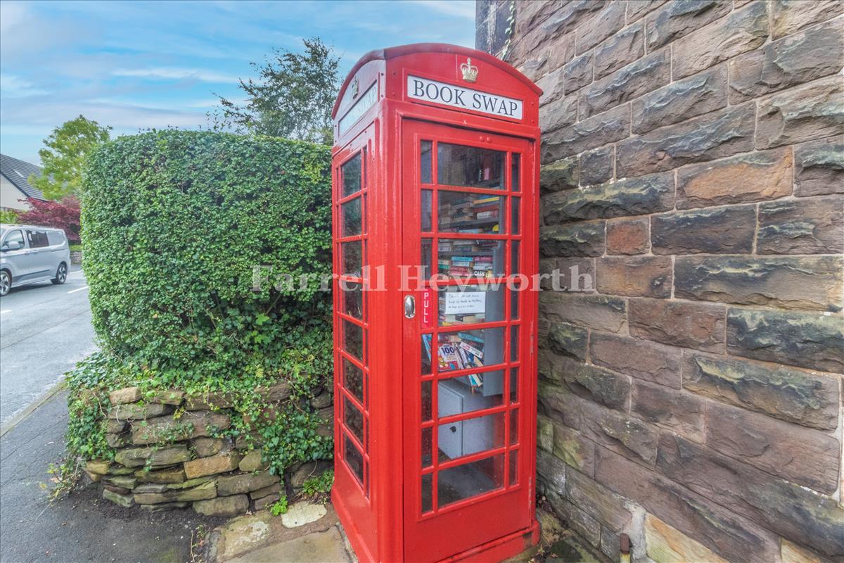 Former phone box