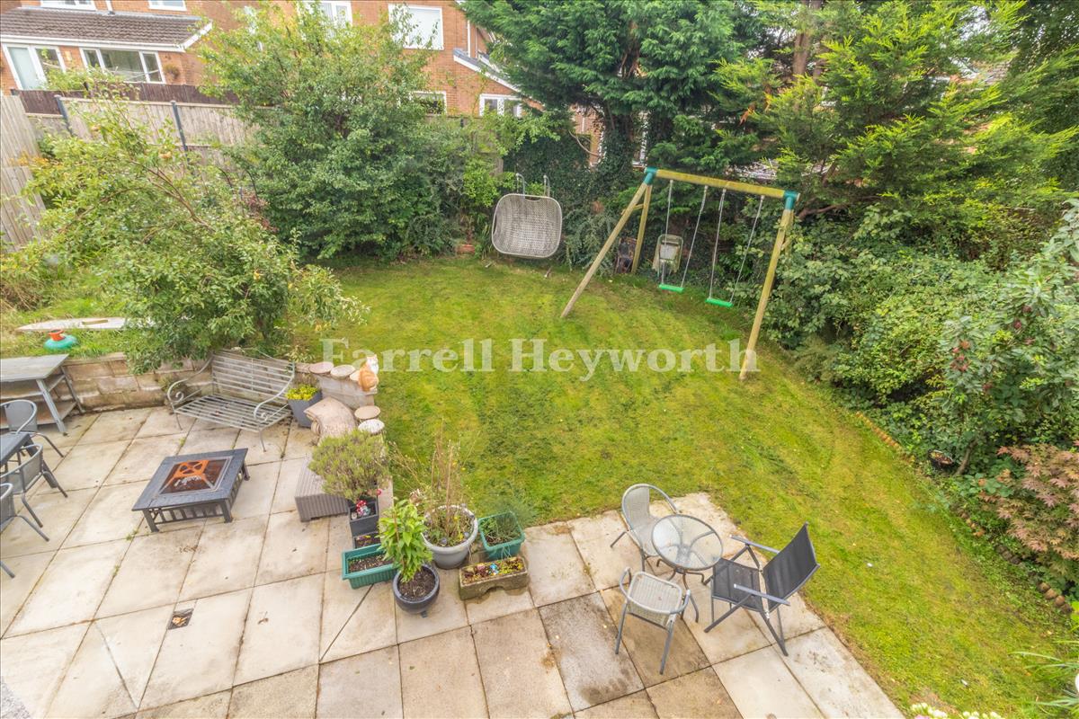 Garden from Bedroom Juliet Balcony